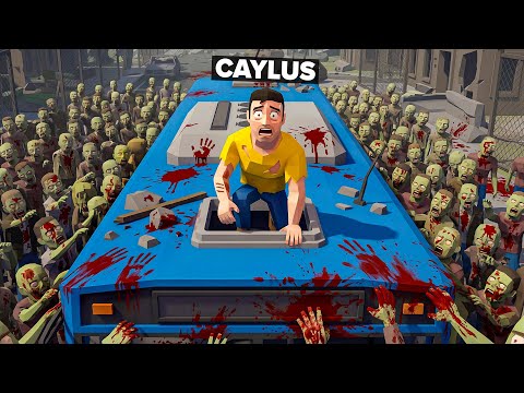 Can I SURVIVE Zombie Apocalypse in Realistic Game! thumbnail