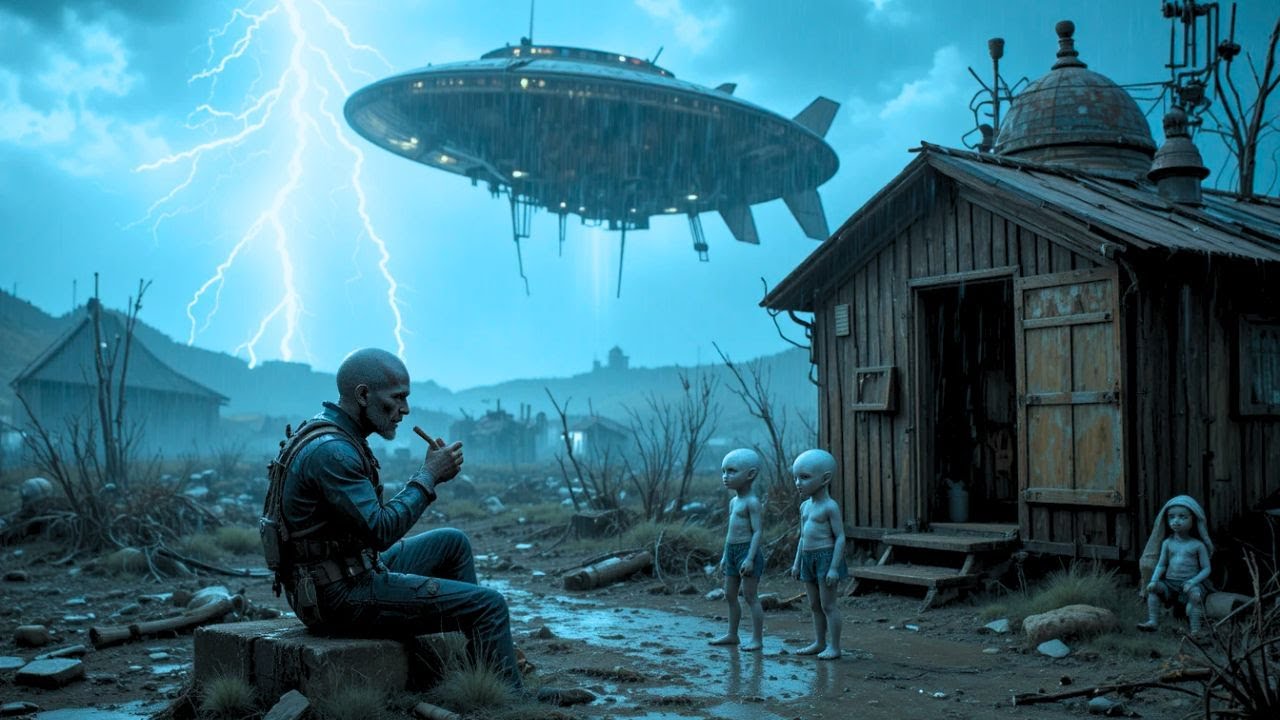 He Fed Two Orphan Alien Girls a Meal… After a few mint , a Royal Spaceship Landed at His Door  HFY