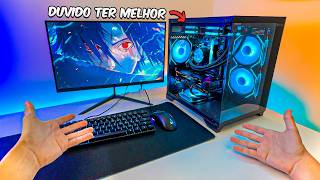 DUVIDO existir PC GAMER MELHOR CUSTO BENEFICIO do que ESSE QUE MONTEI (RX 7600 - RYZEN 5 5500)