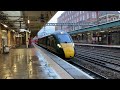 GWR 800 303 3:16PM SERVICE FROM LONDON PADDINGTON TO CARDIFF CENTRAL ARRIVING AT NEWPORT PLATFORM 2.