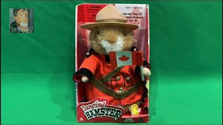 Gemmy 2003 Dancing Hamsters  RCMP  “O Canada”