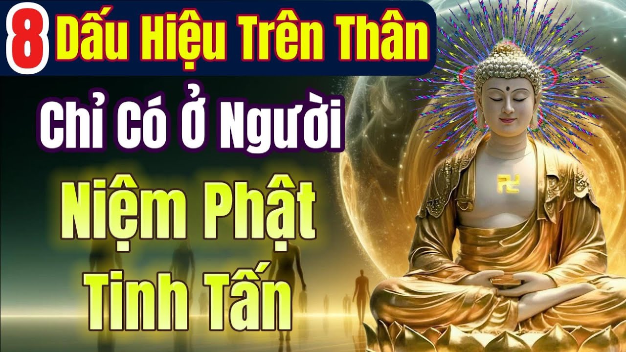 Outline Video Xin chúc mừng, Có 1 trong 8 dấu hiệu này, bạn đang Tinh Tấn Niệm Phật