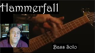 HammerFall - Bass Solo: Magnus Rosén - Reaction with Rollen