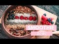 Desayuno saludable (Smoothie Bowl) | Sano, fácil y delicioso! ♡