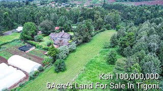 Touring a Ksh 100,000,000 5Acre's Land in the Leafy Suburbs of Tigoni by Priter Homes Real Estate  1,032 views 3 weeks ago 3 minutes, 46 seconds