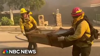 Watch: Heroic moments from Palisades Fire