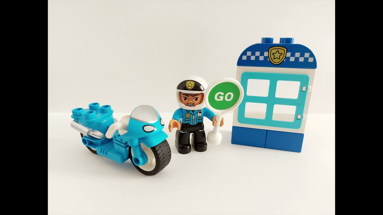 video Lego Duplo Police Bike Set 10900 | Lego Duplo