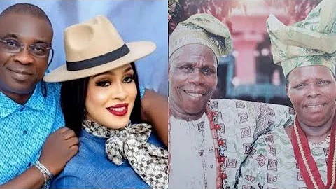 SEE THE JOY IN WASIU AYINDE MOMENT WIFE EMMANUELLA ROPO DANCE GORGEOUSLY BEFORE HIM ON STAGE