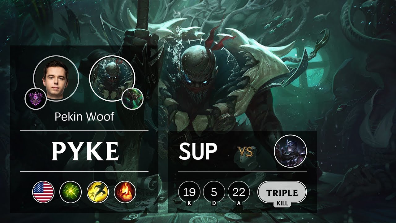 Pyke Support vs Shen - NA Master Patch 9.6