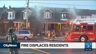 Dupont St. fire injures 9, including two firefighters