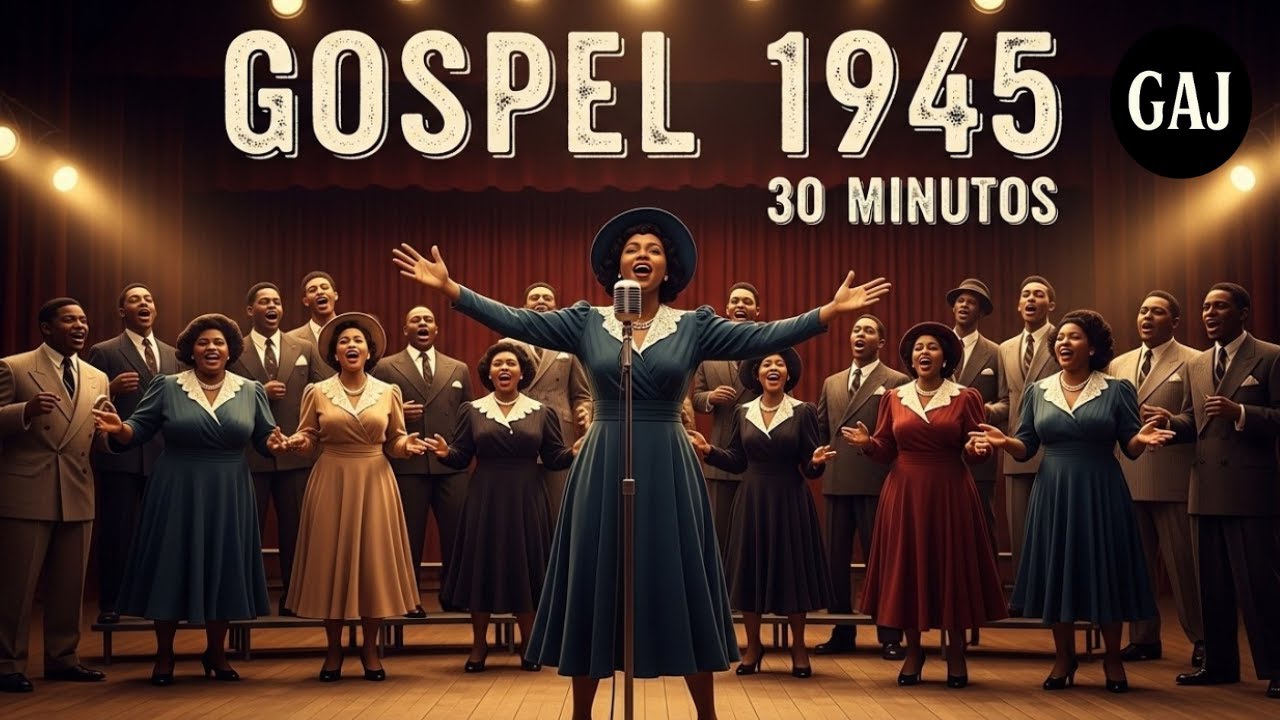 🙌 Gospel Vintage 1945 | “Él Me Dio Vida” | Cánticos de Salvación y Esperanza 🎤