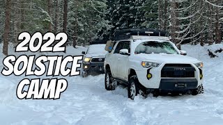 4X4 Annual Winter Solstice Car Camp and Snow Wheeling (2022) by GrizzlyPath 4,958 views 1 year ago 18 minutes