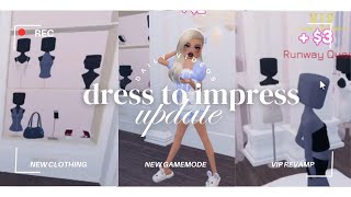 GOING THROUGH EVERYTHING IN THE NEW DRESS TO IMPRESS UPDATE  | 2 NEW CODES, NEW GAMEMODE + MORE