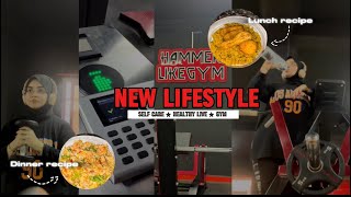 Started a new lifestyle:( healthy food, gym 🏋️‍♀️…)|قررت نغير من نمط حياتي، دخلت نادي رياضي ،اكل صحي