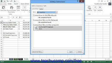 Excel 2013 Tutorial Manually Creating a PivotTable Microsoft Training Lesson 31.2