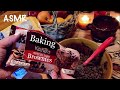 ASMR Baking Brownies (No talking) Crinkles & sound variety (Soft spoken version later today)