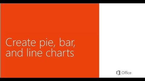 Create pie, bar, and line charts | Microsoft Excel 2013 Training for Beginners