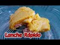 Lanche rápido sem farinha #lanchefacil