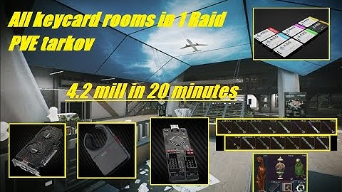 Labs Guide PvE! Easy Money Looting all Keycard Rooms (With Keycard Spawns) 4.2 Mill in 20 min!