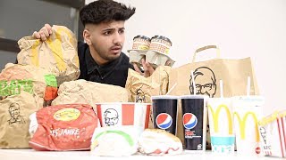 1 Tag FAST FOOD MITARBEITER entscheiden lassen was wir ESSEN! 😂| SKK