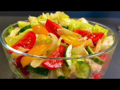 Dieser Salat ist einfach ein Geschenk des Himmels fr jeden Tisch!  Gesund und schnell!