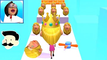 Bobble Head 3D! 🥶🤫Gameplay All Levels 1-3  Walkthrough Gaming 🥶