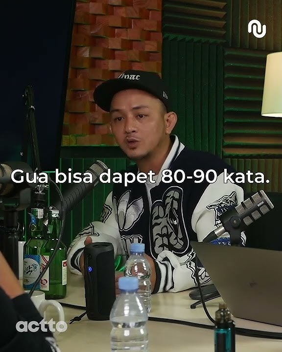 BISA NYAMPEIN BANYAK KATA DENGAN RAP | NST Talks Episode 9 | TUAN TIGABELAS | #SHORTS