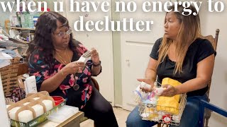 We're TIRED of decluttering but we still get it done! DECLUTTER WITH ME & MY SIS (Ep, 4)