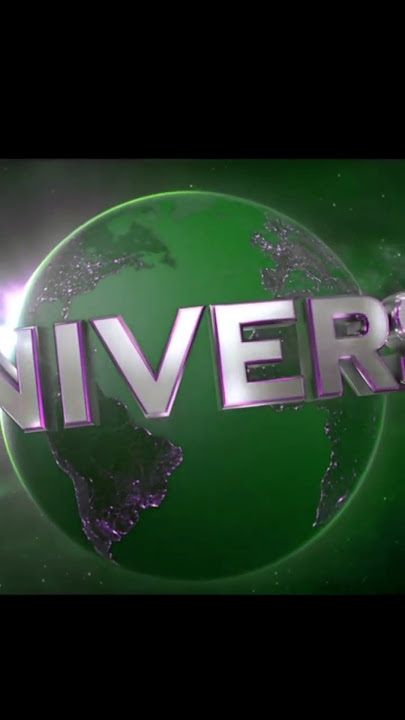 Universal Studio Logo 🎙️ Green 🍏  #universalstudios   #intro