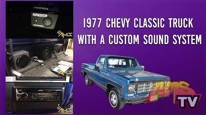 1977 Chevy Classic Truck  with a custom Sound System,Project 4