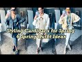 STYLING CARDIGANS FOR SPRING | 6 SPRING OUTFITS | ft. Zara, H&amp;M, Mango, Justfab | by Crystal Momon