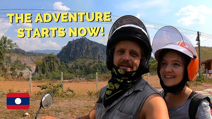 Arriving at the Thakhek Loop Laos - Wonderful Views & Local Vibes!