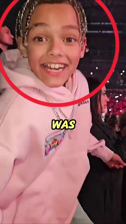 Chris Brown Surprises this fan kid backstage! #shorts