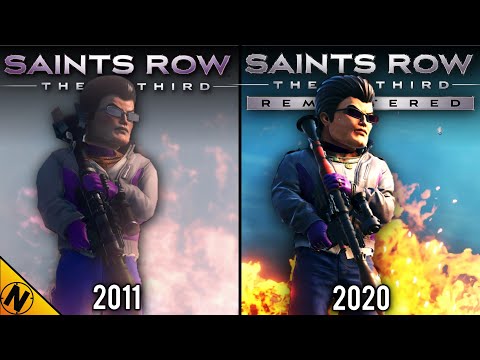 Saints Row: The Third - Remastered vs Original | Direct Comparison