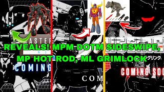 Breaking New Takara Line, Mpg G1 Hot Rod, Mpm Dotm Sideswipe, Missing Link Grimlock