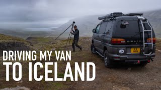 I Drove my Van from the UK to Iceland