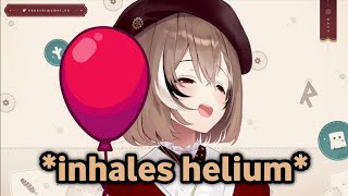 Mumei on Helium is so cute!