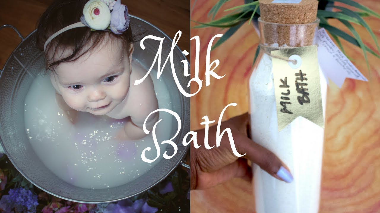 HOW TO MAKE A MILK BATH DIY - YouTube
