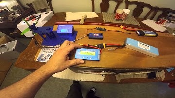 Emax RS2205 2300kv Static thrust test