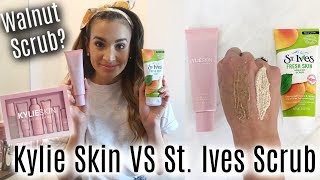 Kylie Skin Walnut Scrub VS St. Ives Walnut Scrub