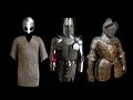 Evolution of Armour through the Middle Ages.