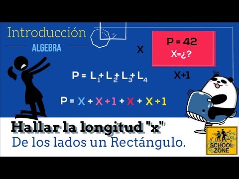 Video: ¿Cómo hallas la longitud de un rectángulo cuando se le da el perímetro?