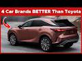 4 Car Brands That Are Equal (Or Better) Than Toyota For Reliability