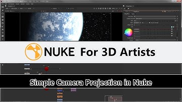 Nuke For 3D Artists - Simple Camera Projection in Nuke