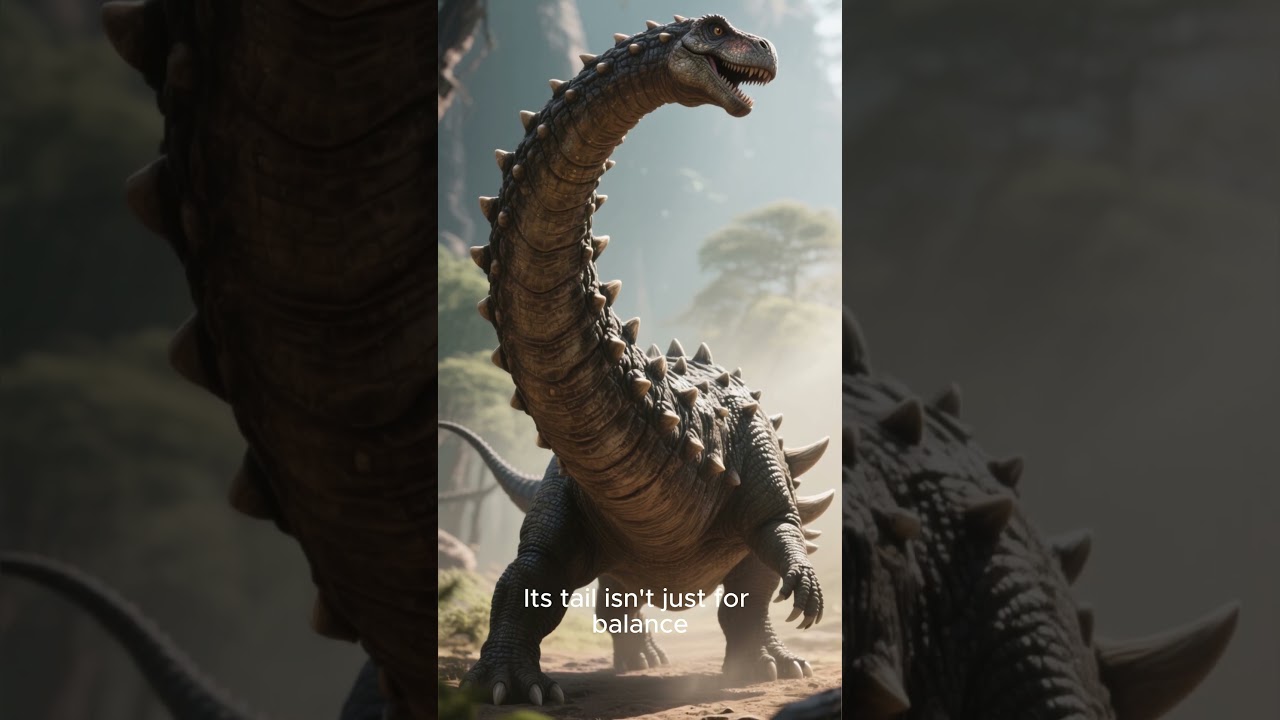 Dinosaurs With Built In Natural Weapons 4K 