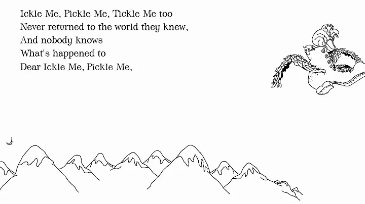 Shel Silverstein: 'Ickle Me, Pickle Me, Tickle Me ...