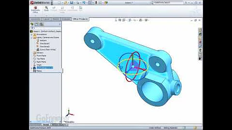 SolidWorks Simulation- Restraining Rigid Body Modes