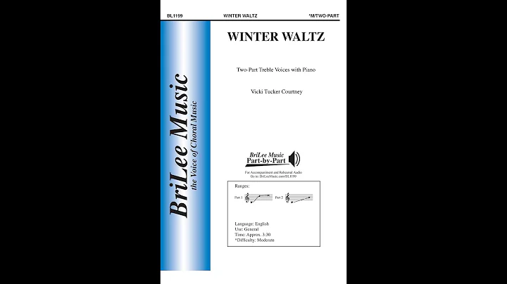 Winter Waltz (BL1199) by Vicki Tucker Courtney