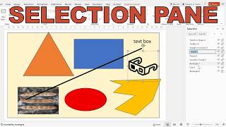 Selection Pane in PowerPoint
