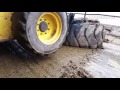 A cleaning day: Scraping manure and feeding cows